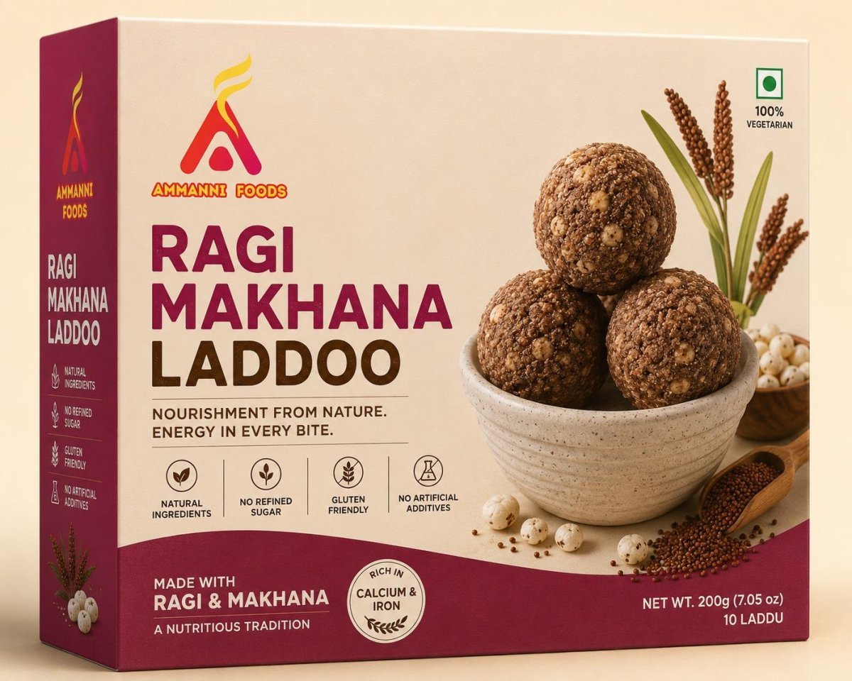 Ragi Makhana Laddu